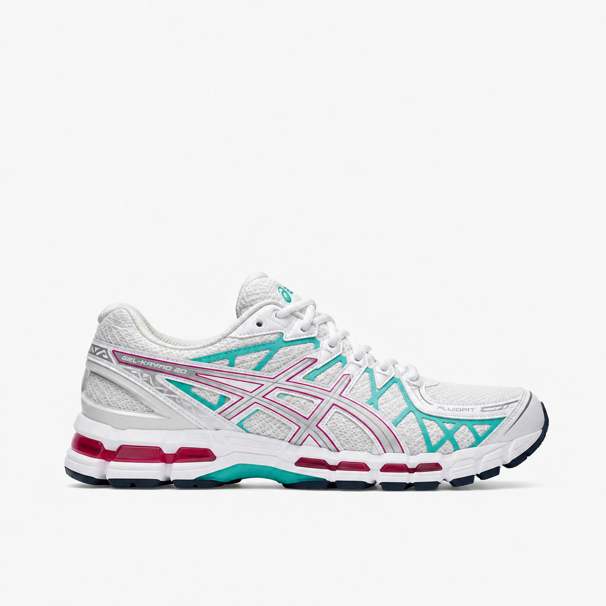 GEL-KAYANO 20 White/Aurora Green